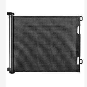Retractable Mesh Baby Gate for Doorways and Stairs 33.6" Tall, Expands to 55"